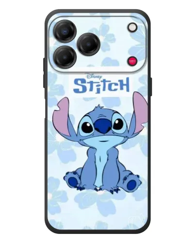 Чехол для ZTE Nubia V80 Design с картинкой «Stitch среди цветов» Чехол для ZTE Nubia V80 Design с картинкой «Stitch среди цветов»