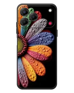 Чехол для ZTE Nubia V80 Design с картинкой «Радужный цветок»