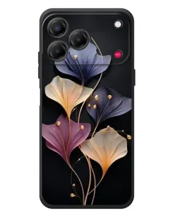 Чехол для ZTE Nubia V80 Design с картинкой «Лиловые цветы грации»
