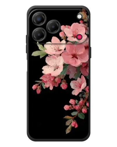 Чехол для ZTE Nubia V80 Design с картинкой «Розовая ветка сакуры»