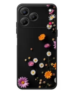 Чехол для ZTE Nubia V80 Design с картинкой «Цветочная композиция»