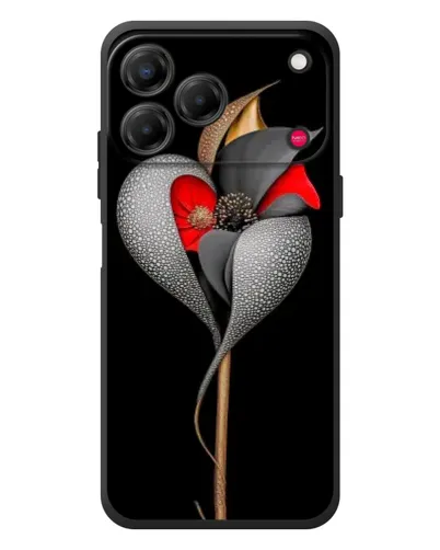 Чехол для ZTE Nubia V80 Design с картинкой «Серебряный фантазийный цветок» Чехол для ZTE Nubia V80 Design с картинкой «Серебряный фантазийный цветок»