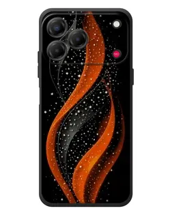Чохол для ZTE Nubia V80 Design з картинкою «Вогняна зоряна хвиля»