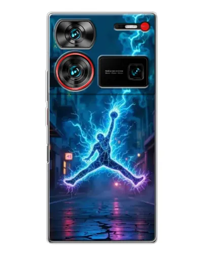 Чехол для ZTE Nubia Z60 Ultra с картинкой «Jordan Gold Jumpman» Чехол для ZTE Nubia Z60 Ultra с картинкой «Jordan Gold Jumpman»
