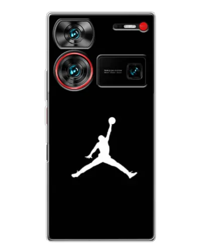 Чехол для ZTE Nubia Z60 Ultra с картинкой «Jordan Silhouette» Чехол для ZTE Nubia Z60 Ultra с картинкой «Jordan Silhouette»