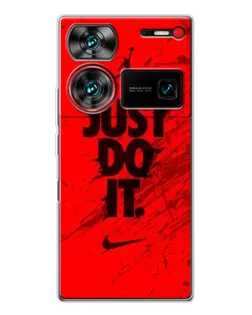 Чехол для ZTE Nubia Z60 Ultra с картинкой «Nike Just Do It»