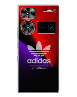 Чехол для ZTE Nubia Z60 Ultra с картинкой «Adidas Red Neon» Чехол для ZTE Nubia Z60 Ultra с картинкой «Adidas Red Neon»