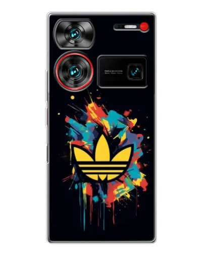 Чехол для ZTE Nubia Z60 Ultra с картинкой «Adidas Splash» Чехол для ZTE Nubia Z60 Ultra с картинкой «Adidas Splash»