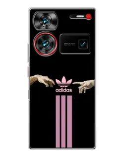 Чехол для ZTE Nubia Z60 Ultra с картинкой «Adidas Hands» Чехол для ZTE Nubia Z60 Ultra с картинкой «Adidas Hands»