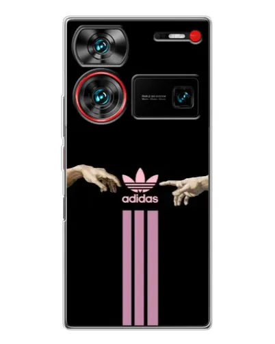 Чехол для ZTE Nubia Z60 Ultra с картинкой «Adidas Hands» Чехол для ZTE Nubia Z60 Ultra с картинкой «Adidas Hands»