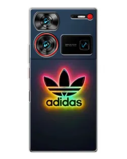 Чехол для ZTE Nubia Z60 Ultra с картинкой «Неоновый Adidas» Чехол для ZTE Nubia Z60 Ultra с картинкой «Неоновый Adidas»