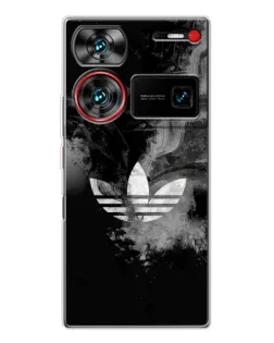 Чехол для ZTE Nubia Z60 Ultra с картинкой «Абстрактный дым Adidas» Чехол для ZTE Nubia Z60 Ultra с картинкой «Абстрактный дым Adidas»