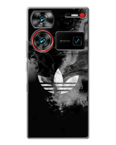 Чехол для ZTE Nubia Z60 Ultra с картинкой «Абстрактный дым Adidas» Чехол для ZTE Nubia Z60 Ultra с картинкой «Абстрактный дым Adidas»