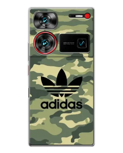 Чехол для ZTE Nubia Z60 Ultra с картинкой «Милитари стиль Adidas» Чехол для ZTE Nubia Z60 Ultra с картинкой «Милитари стиль Adidas»