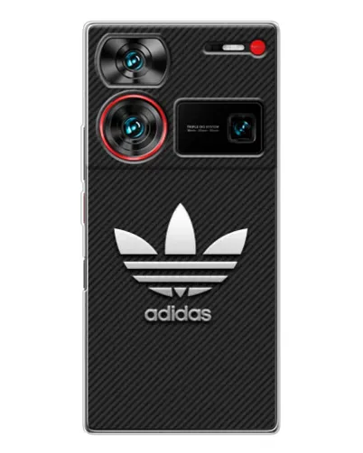 Чехол для ZTE Nubia Z60 Ultra с картинкой «Adidas Карбоновая текстура» Чехол для ZTE Nubia Z60 Ultra с картинкой «Adidas Карбоновая текстура»