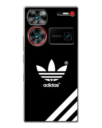 Чехол для ZTE Nubia Z60 Ultra с картинкой «Adidas с диагональными полосами» Чехол для ZTE Nubia Z60 Ultra с картинкой «Adidas с диагональными полосами»