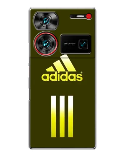 Чехол для ZTE Nubia Z60 Ultra с картинкой «Оливковый градиент Adidas» Чехол для ZTE Nubia Z60 Ultra с картинкой «Оливковый градиент Adidas»