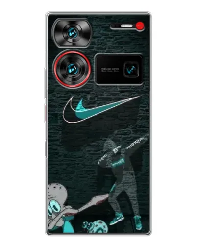 Чехол для ZTE Nubia Z60 Ultra с картинкой «Спортивный арт Nike» Чехол для ZTE Nubia Z60 Ultra с картинкой «Спортивный арт Nike»