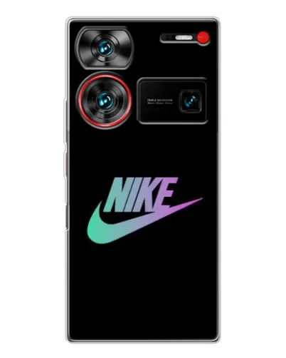 Чехол для ZTE Nubia Z60 Ultra с картинкой «Nike — городская ночь» Чехол для ZTE Nubia Z60 Ultra с картинкой «Nike — городская ночь»
