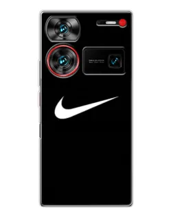 Чехол для ZTE Nubia Z60 Ultra с картинкой «Минималистический Найк»