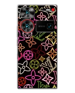 Чехол для ZTE Nubia Z60 Ultra с картинкой «Неоновый микс Nike» Чехол для ZTE Nubia Z60 Ultra с картинкой «Неоновый микс Nike»