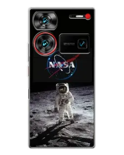 Чехол для ZTE Nubia Z60 Ultra с картинкой «Астронавт на Луне» Чехол для ZTE Nubia Z60 Ultra с картинкой «Астронавт на Луне»