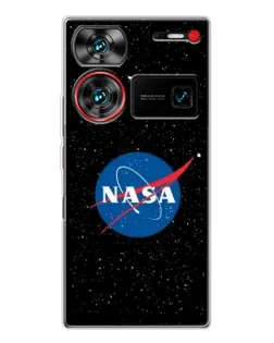 Чехол для ZTE Nubia Z60 Ultra с картинкой «NASA — звездное небо» Чехол для ZTE Nubia Z60 Ultra с картинкой «NASA — звездное небо»