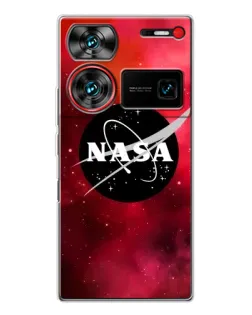 Чехол для ZTE Nubia Z60 Ultra с картинкой «NASA — красная туманность» Чехол для ZTE Nubia Z60 Ultra с картинкой «NASA — красная туманность»