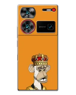 Чехол для ZTE Nubia Z60 Ultra с картинкой «Золотая обезьяна Bored Ape» Чехол для ZTE Nubia Z60 Ultra с картинкой «Золотая обезьяна Bored Ape»