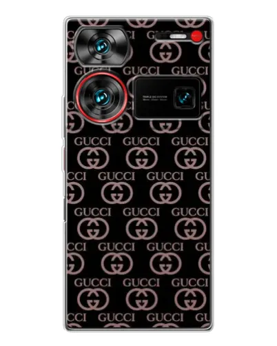 Чехол для ZTE Nubia Z60 Ultra с картинкой «Классическая монограмма Gucci» Чехол для ZTE Nubia Z60 Ultra с картинкой «Классическая монограмма Gucci»