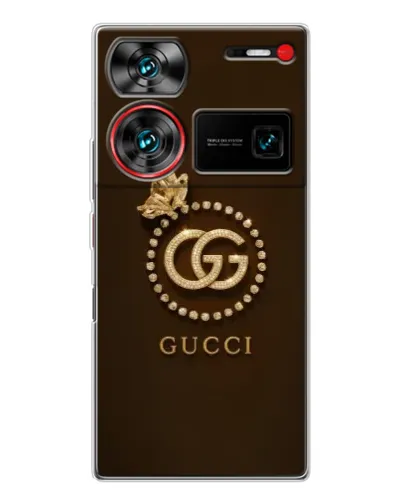 Чехол для ZTE Nubia Z60 Ultra с картинкой «Gucci — золотая бабочка» Чехол для ZTE Nubia Z60 Ultra с картинкой «Gucci — золотая бабочка»