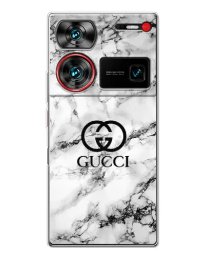 Чехол для ZTE Nubia Z60 Ultra с картинкой «Gucci — мраморный шик» Чехол для ZTE Nubia Z60 Ultra с картинкой «Gucci — мраморный шик»