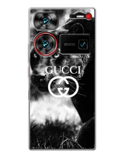 Чехол для ZTE Nubia Z60 Ultra с картинкой «Gucci — дикая природа»
