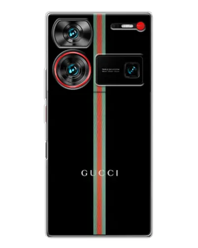 Чехол для ZTE Nubia Z60 Ultra с картинкой «Gucci — строгая линия» Чехол для ZTE Nubia Z60 Ultra с картинкой «Gucci — строгая линия»