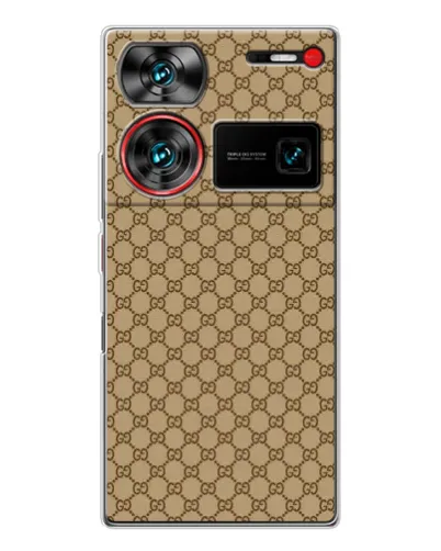 Чехол для ZTE Nubia Z60 Ultra с картинкой «Gucci — классический беж» Чехол для ZTE Nubia Z60 Ultra с картинкой «Gucci — классический беж»