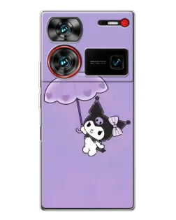 Чехол для ZTE Nubia Z60 Ultra с картинкой «Kuromi с зонтиком»
