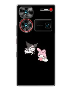 Чехол для ZTE Nubia Z60 Ultra с картинкой «My Melody и Kuromi»
