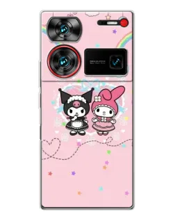 Чехол для ZTE Nubia Z60 Ultra с картинкой «My Melody и Kuromi»