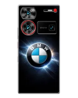 Чехол для ZTE Nubia Z60 Ultra с картинкой «BMW — неоновое сияние» Чехол для ZTE Nubia Z60 Ultra с картинкой «BMW — неоновое сияние»