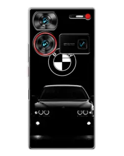 Чехол для ZTE Nubia Z60 Ultra с картинкой «BMW — взгляд из темноты» Чехол для ZTE Nubia Z60 Ultra с картинкой «BMW — взгляд из темноты»