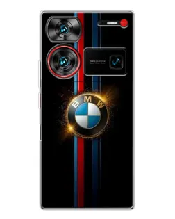 Чехол для ZTE Nubia Z60 Ultra с картинкой «BMW M-Power неон» Чехол для ZTE Nubia Z60 Ultra с картинкой «BMW M-Power неон»