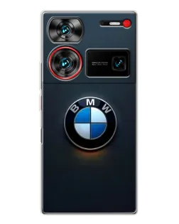 Чехол для ZTE Nubia Z60 Ultra с картинкой «Логотип BMW — минимализм» Чехол для ZTE Nubia Z60 Ultra с картинкой «Логотип BMW — минимализм»