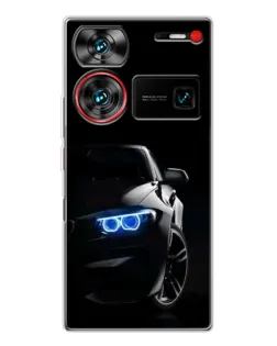 Чехол для ZTE Nubia Z60 Ultra с картинкой «BMW — ночной взгляд» Чехол для ZTE Nubia Z60 Ultra с картинкой «BMW — ночной взгляд»