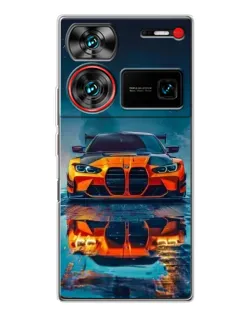 Чехол для ZTE Nubia Z60 Ultra с картинкой «BMW — золотая эмблема» Чехол для ZTE Nubia Z60 Ultra с картинкой «BMW — золотая эмблема»