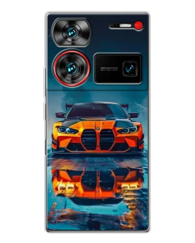 Чехол для ZTE Nubia Z60 Ultra с картинкой «BMW — золотая эмблема» Чехол для ZTE Nubia Z60 Ultra с картинкой «BMW — золотая эмблема»
