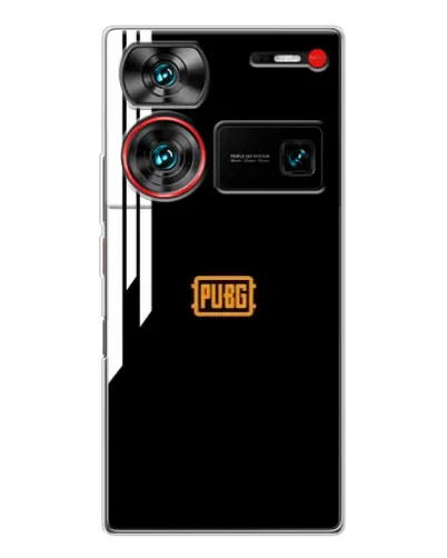 Чехол для ZTE Nubia Z60 Ultra с картинкой «PUBG — вертикальные линии»