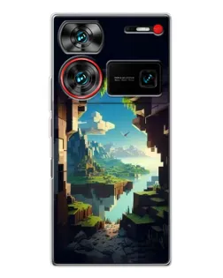 Чехол для ZTE Nubia Z60 Ultra с картинкой «Вид из пещеры» Чехол для ZTE Nubia Z60 Ultra с картинкой «Вид из пещеры»