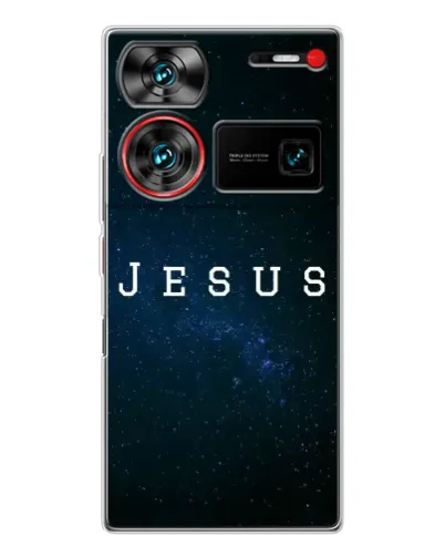 Чехол для ZTE Nubia Z60 Ultra с картинкой «Звездное небо Jesus» Чехол для ZTE Nubia Z60 Ultra с картинкой «Звездное небо Jesus»