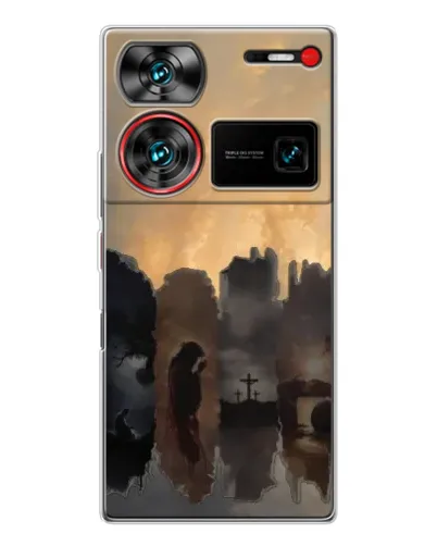 Чехол для ZTE Nubia Z60 Ultra с картинкой «Дорога к вере» Чехол для ZTE Nubia Z60 Ultra с картинкой «Дорога к вере»