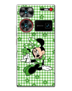 Чехол для ZTE Nubia Z60 Ultra с картинкой «Mickey в клетку»